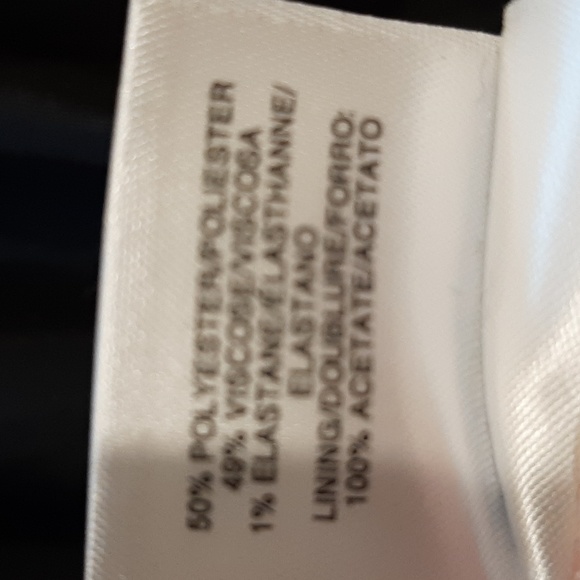 Anne Klein Deconstructed Black Tweed Bomber Jacket - Picture 6 of 6